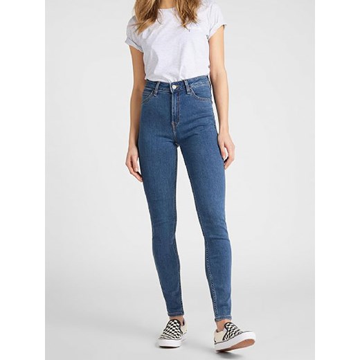 Lee Dżinsy &quot;Ivy&quot; - Skinny fit - w kolorze niebieskim ze sklepu Limango Polska w kategorii Jeansy damskie - zdjęcie 187714617