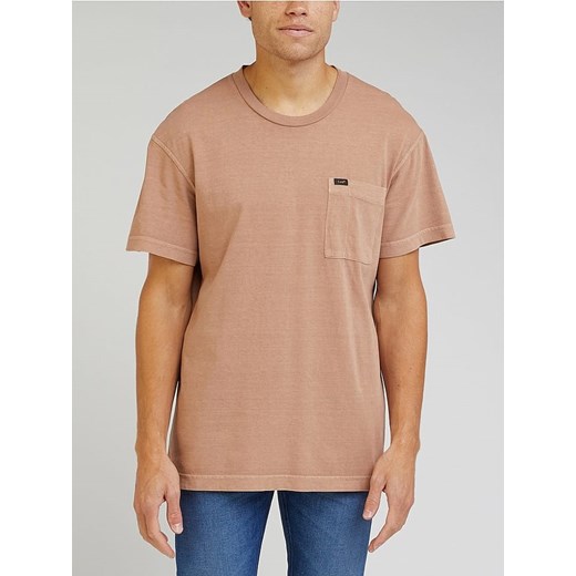 Lee Koszulka w kolorze beżowym ze sklepu Limango Polska w kategorii T-shirty męskie - zdjęcie 187714797