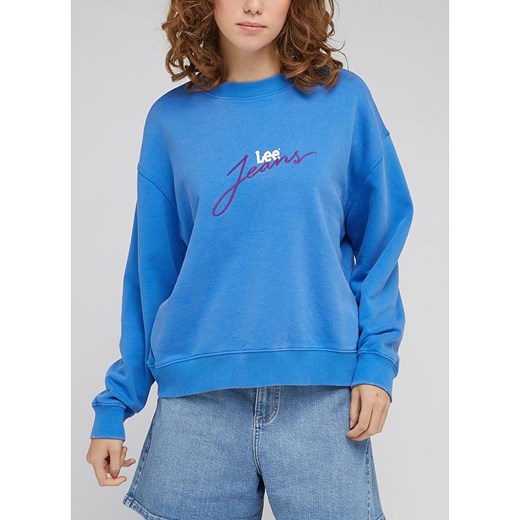 Lee Bluza w kolorze niebieskim ze sklepu Limango Polska w kategorii Bluzy damskie - zdjęcie 187714806