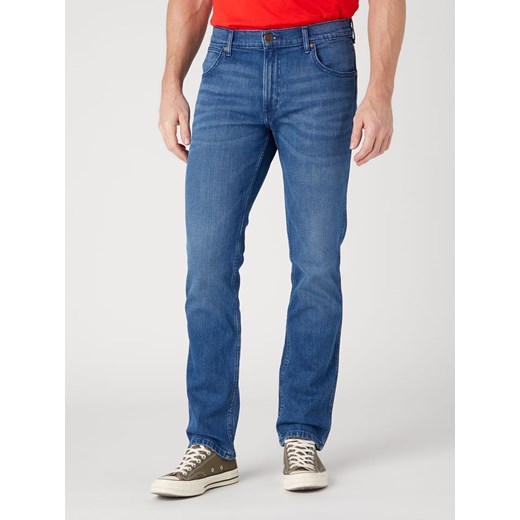 Wrangler Dżinsy &quot;Greensboro&quot; - Regular fit - w kolorze granatowym ze sklepu Limango Polska w kategorii Jeansy męskie - zdjęcie 187714917