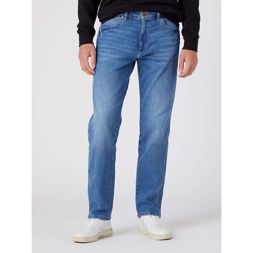 Wrangler Dżinsy - Regular fit - w kolorze niebieskim ze sklepu Limango Polska w kategorii Jeansy męskie - zdjęcie 187714969