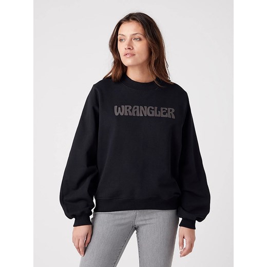 Wrangler Bluza w kolorze czarnym ze sklepu Limango Polska w kategorii Bluzy damskie - zdjęcie 187715206