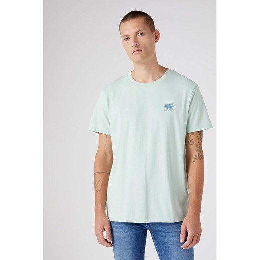 Wrangler Koszulka w kolorze miętowym ze sklepu Limango Polska w kategorii T-shirty męskie - zdjęcie 187715216