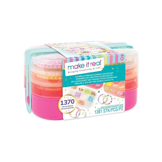 make it real 2-częściowy zestaw &quot;Beads 2-Go!&quot; - 8+ ze sklepu Limango Polska w kategorii Zabawki - zdjęcie 187716006