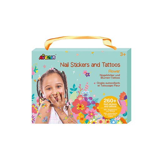 Avenir Zestaw do robienia paznokci i tatuaży - 3+ ze sklepu Limango Polska w kategorii Zabawki - zdjęcie 187716365