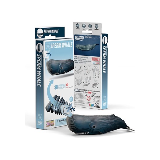 Eugy Zestaw do majsterkowania 3D &quot;Pottwal&quot; - 6+ ze sklepu Limango Polska w kategorii Zabawki - zdjęcie 187716397