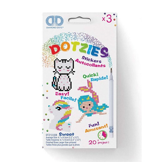 DIAMOND DOTZ Zestaw kreatywny - 6+ ze sklepu Limango Polska w kategorii Zabawki - zdjęcie 187716905