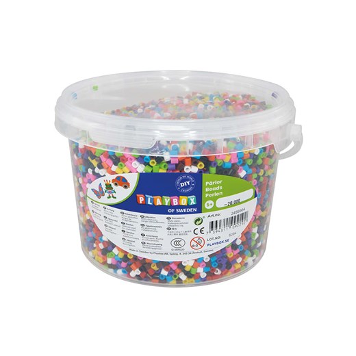 GOWI Koraliki do prasowanek w wiaderku - 5+ ze sklepu Limango Polska w kategorii Zabawki - zdjęcie 187717039