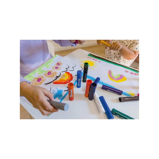 BLS Kredki woskowe (12 szt.) &quot;Creamy&quot; - 3+ ze sklepu Limango Polska w kategorii Zabawki - zdjęcie 187717055