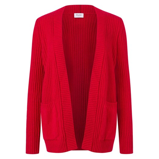 Maerz Muenchen Wełniany kardigan w kolorze czerwonym ze sklepu Limango Polska w kategorii Swetry damskie - zdjęcie 187717146