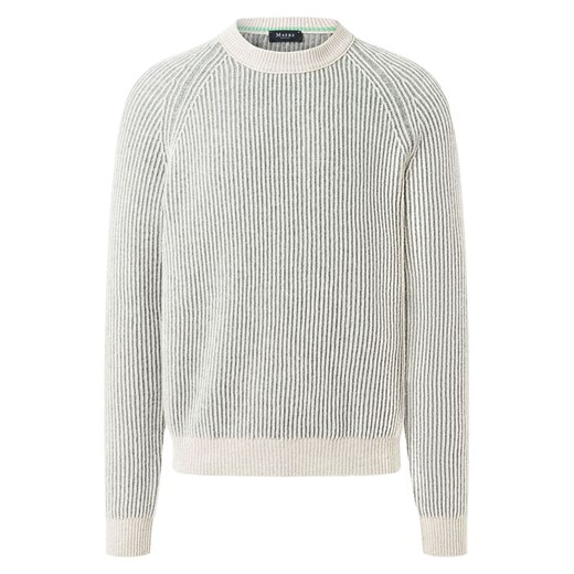 Maerz Muenchen Wełniany sweter w kolorze biało-niebieskim ze sklepu Limango Polska w kategorii Swetry męskie - zdjęcie 187717239