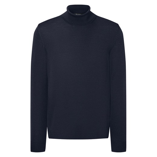 Maerz Muenchen Wełniany golf w kolorze granatowym ze sklepu Limango Polska w kategorii Swetry męskie - zdjęcie 187717257