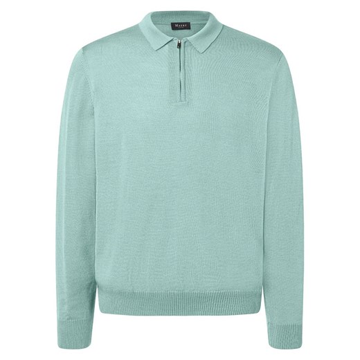 Maerz Muenchen Wełniany sweter w kolorze turkusowym ze sklepu Limango Polska w kategorii Swetry męskie - zdjęcie 187717287