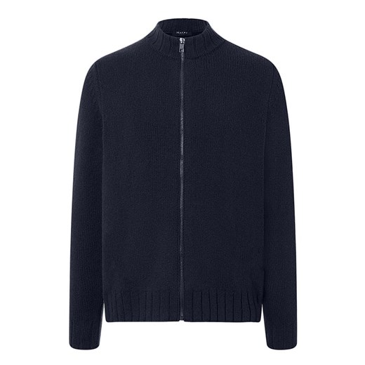 Maerz Muenchen Wełniany kardigan w kolorze granatowym ze sklepu Limango Polska w kategorii Swetry męskie - zdjęcie 187717299