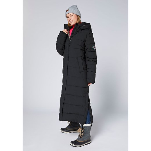 Chiemsee Płaszcz pikowany w kolorze czarnym ze sklepu Limango Polska w kategorii Kurtki damskie - zdjęcie 187717598