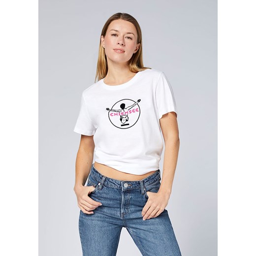 Chiemsee Koszulka w kolorze kremowym ze sklepu Limango Polska w kategorii Bluzki damskie - zdjęcie 187717769
