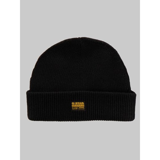 G-Star Czapka beanie w kolorze czarnym ze sklepu Limango Polska w kategorii Czapki dziecięce - zdjęcie 187718247