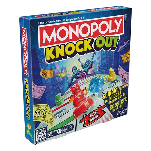 Hasbro Gra planszowa &quot;Monopoly Knockout&quot; - 8+ ze sklepu Limango Polska w kategorii Zabawki - zdjęcie 187718336