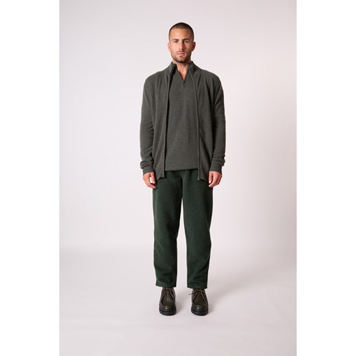 Perfect Cashmere Kaszmirowy kardigan &quot;Cody&quot; w kolorze khaki Perfect Cashmere XXL okazja Limango Polska