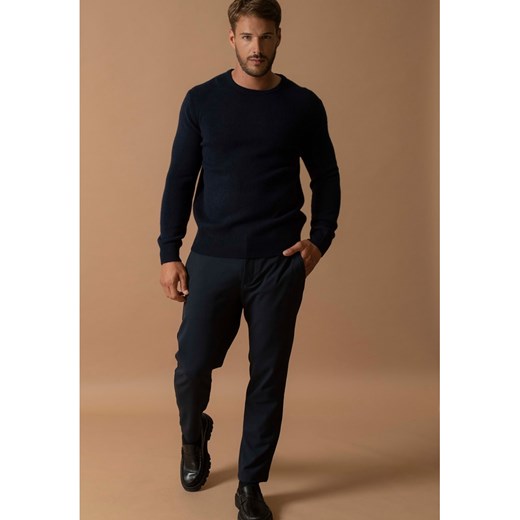 Perfect Cashmere Kaszmirowy sweter w kolorze granatowym ze sklepu Limango Polska w kategorii Swetry męskie - zdjęcie 187718539