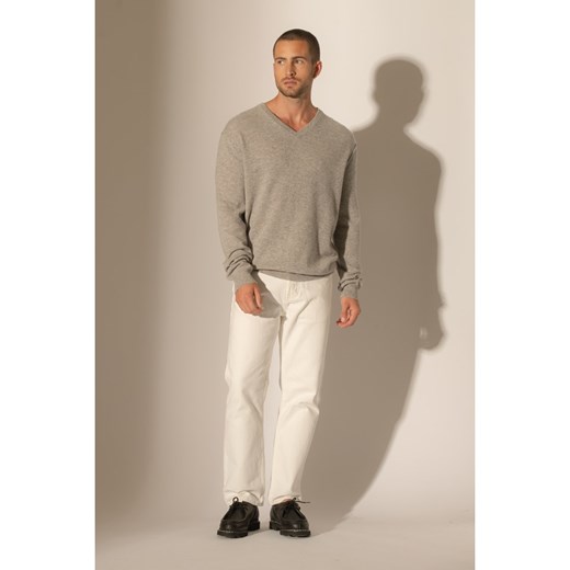 Perfect Cashmere Kaszmirowy sweter w kolorze beżowym ze sklepu Limango Polska w kategorii Swetry męskie - zdjęcie 187718667