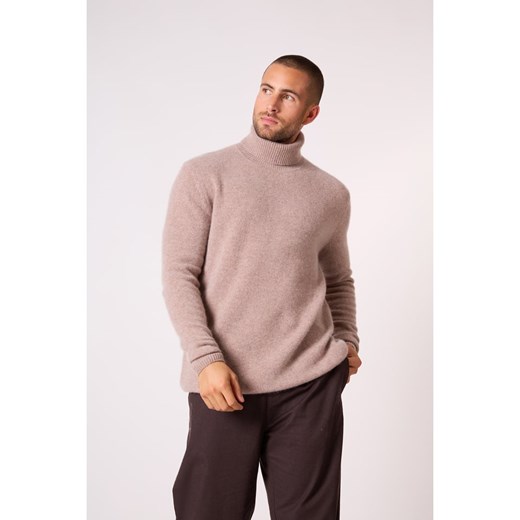 Perfect Cashmere Kaszmirowy golf &quot;Marius&quot; w kolorze beżowym ze sklepu Limango Polska w kategorii Swetry męskie - zdjęcie 187718689