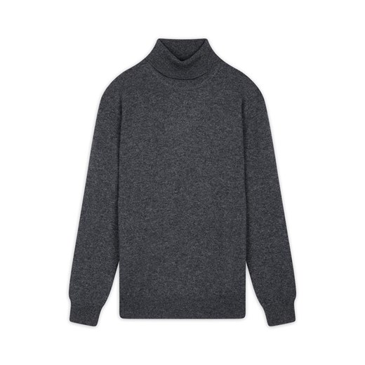 Perfect Cashmere Kaszmirowy golf &quot;Trevor&quot; w kolorze antracytowym ze sklepu Limango Polska w kategorii Swetry męskie - zdjęcie 187718768