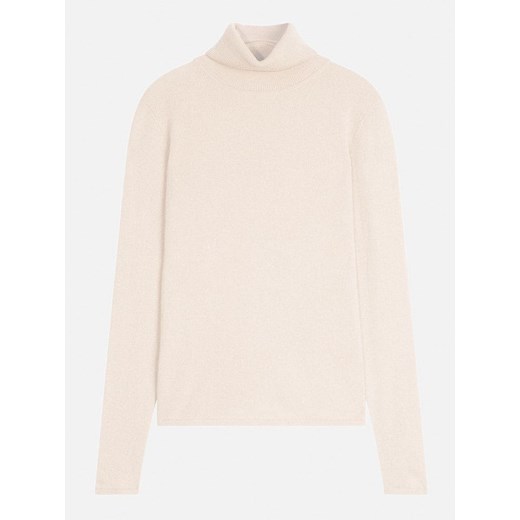 Perfect Cashmere Kaszmirowy golf &quot;Ashley&quot; w kolorze kremowym ze sklepu Limango Polska w kategorii Swetry damskie - zdjęcie 187718918
