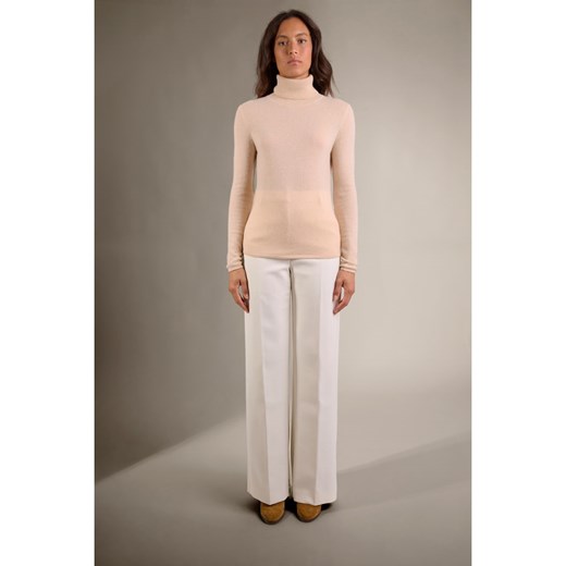 Perfect Cashmere Kaszmirowy golf w kolorze beżowym ze sklepu Limango Polska w kategorii Swetry damskie - zdjęcie 187718939