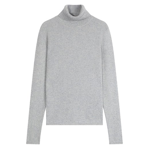 Perfect Cashmere Kaszmirowy golf &quot;Bise&quot; w kolorze szarym ze sklepu Limango Polska w kategorii Swetry damskie - zdjęcie 187718979