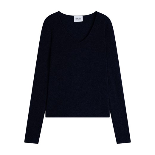 Perfect Cashmere Kaszmirowy sweter &quot;Galise&quot; w kolorze czarnym ze sklepu Limango Polska w kategorii Swetry damskie - zdjęcie 187719077