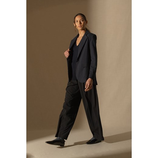 Perfect Cashmere Kaszmirowy sweter w kolorze granatowym ze sklepu Limango Polska w kategorii Swetry damskie - zdjęcie 187719237