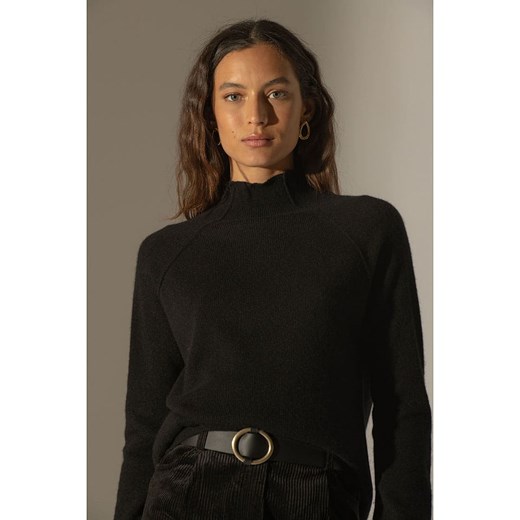 Perfect Cashmere Kaszmirowy sweter &quot;Mollayra&quot; w kolorze czarnym ze sklepu Limango Polska w kategorii Swetry damskie - zdjęcie 187719318