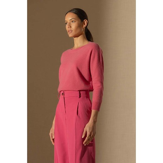 Perfect Cashmere Kaszmirowy sweter &quot;Molly&quot; w kolorze szaroróżowym ze sklepu Limango Polska w kategorii Swetry damskie - zdjęcie 187719345