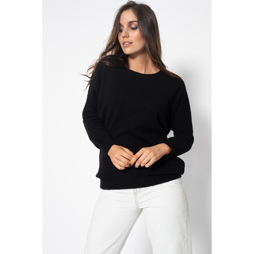 Perfect Cashmere Kaszmirowy sweter &quot;Molly&quot; w kolorze czarnym ze sklepu Limango Polska w kategorii Swetry damskie - zdjęcie 187719349