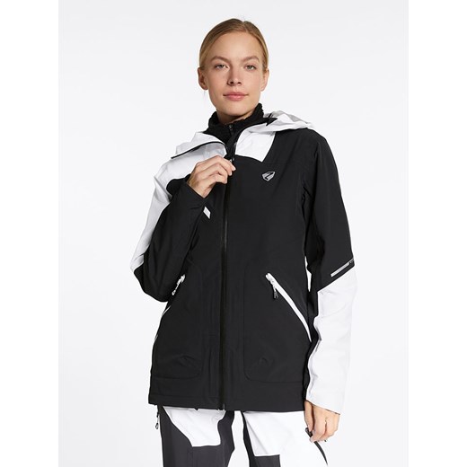 Ziener Kurtka funkcyjna &quot;Naie&quot; w kolorze czarno-białym ze sklepu Limango Polska w kategorii Kurtki damskie - zdjęcie 187719957