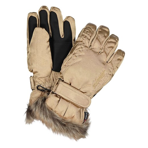 Ziener Rękawiczki w kolorze beżowym ze sklepu Limango Polska w kategorii Rękawiczki dziecięce - zdjęcie 187720057