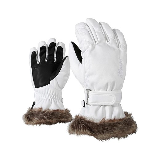 Ziener Rękawiczki funkcyjne &quot;Lim&quot; w kolorze białym ze sklepu Limango Polska w kategorii Rękawiczki dziecięce - zdjęcie 187720058