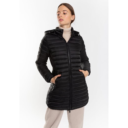 Northwood Płaszcz pikowany &quot;Julie&quot; w kolorze czarnym ze sklepu Limango Polska w kategorii Kurtki damskie - zdjęcie 187720218