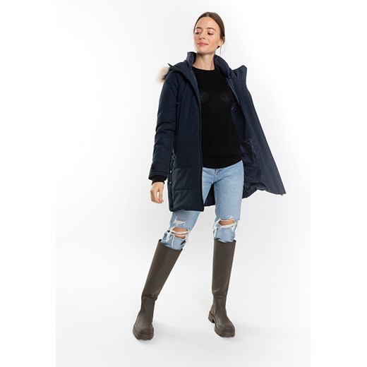 Northwood Parka &quot;Nina&quot; w kolorze granatowym ze sklepu Limango Polska w kategorii Kurtki damskie - zdjęcie 187720335