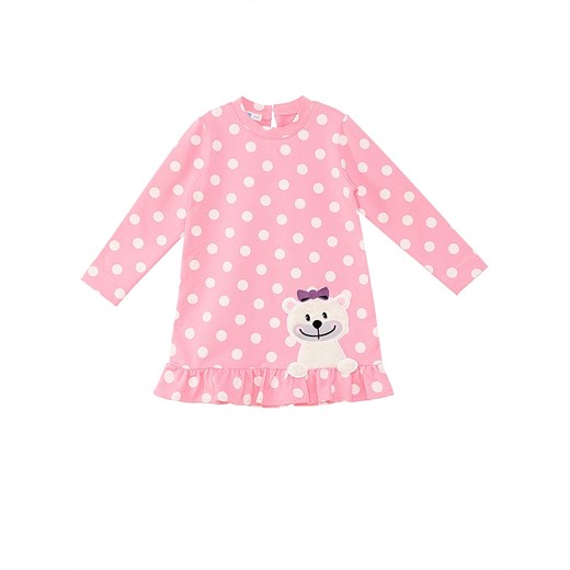 Denokids Sukienka &quot;Teddy Bear&quot; w kolorze jasnoróżowym ze sklepu Limango Polska w kategorii Sukienki dziewczęce - zdjęcie 187721507