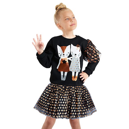 Denokids Spódnica w kolorze czarnym ze sklepu Limango Polska w kategorii Spódnice dziewczęce - zdjęcie 187721918