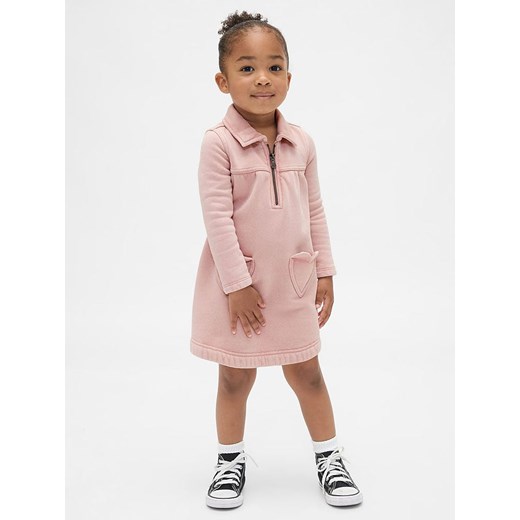 GAP Sukienka w kolorze jasnoróżowym ze sklepu Limango Polska w kategorii Sukienki dziewczęce - zdjęcie 187723668