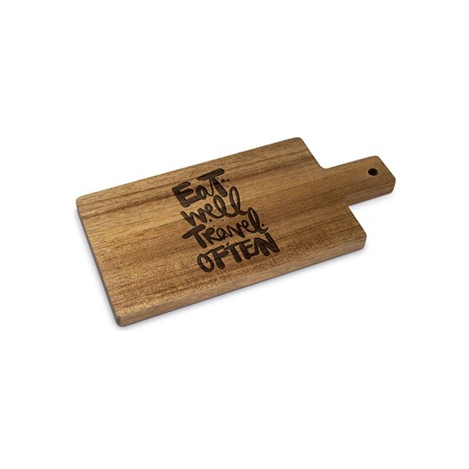 ppd Deska &quot;Eat Well&quot; w kolorze jasnobrązowym do krojenia - 29 x 14 cm ze sklepu Limango Polska w kategorii Deski - zdjęcie 187723959
