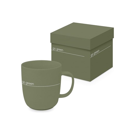 ppd Kubek jumbo &quot;Pure Go&quot; w kolorze zielonym - 400 ml ze sklepu Limango Polska w kategorii Naczynia - zdjęcie 187723966