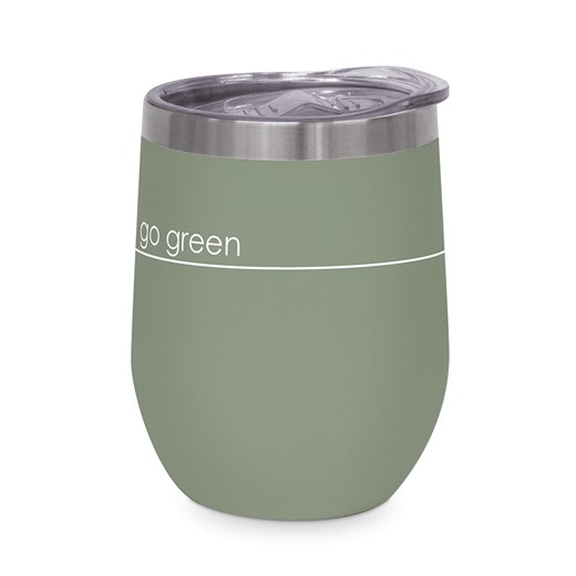 ppd Kubek termiczny &quot;Pure Go&quot; w kolorze zielonym - 350 ml ze sklepu Limango Polska w kategorii Kubki termiczne - zdjęcie 187723969
