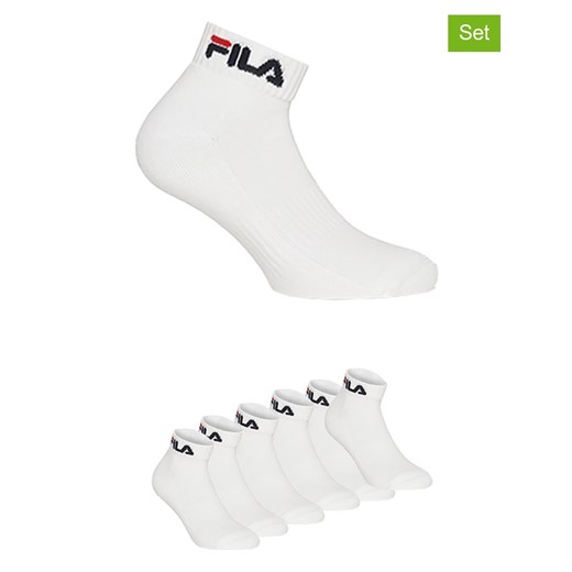 Fila Skarpety (6 par) w kolorze białym ze sklepu Limango Polska w kategorii Skarpetki męskie - zdjęcie 187725957