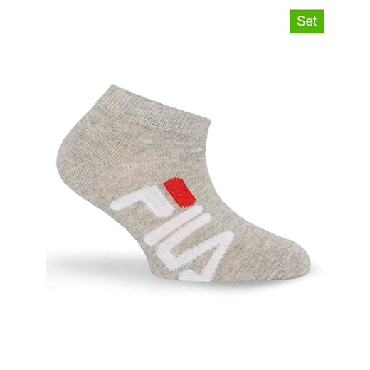 Fila Skarpety (9 par) w kolorze szarym do sneakersów ze sklepu Limango Polska w kategorii Skarpetki dziecięce - zdjęcie 187725968