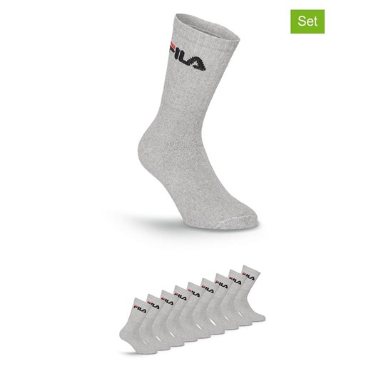 Fila Skarpety (9 par) w kolorze szarym do tenisa ze sklepu Limango Polska w kategorii Skarpetki męskie - zdjęcie 187726089