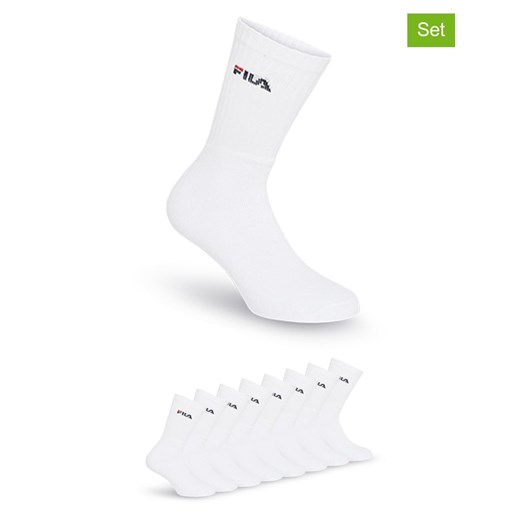 Fila Skarpety (9 par) w kolorze białym do tenisa ze sklepu Limango Polska w kategorii Skarpetki męskie - zdjęcie 187726106